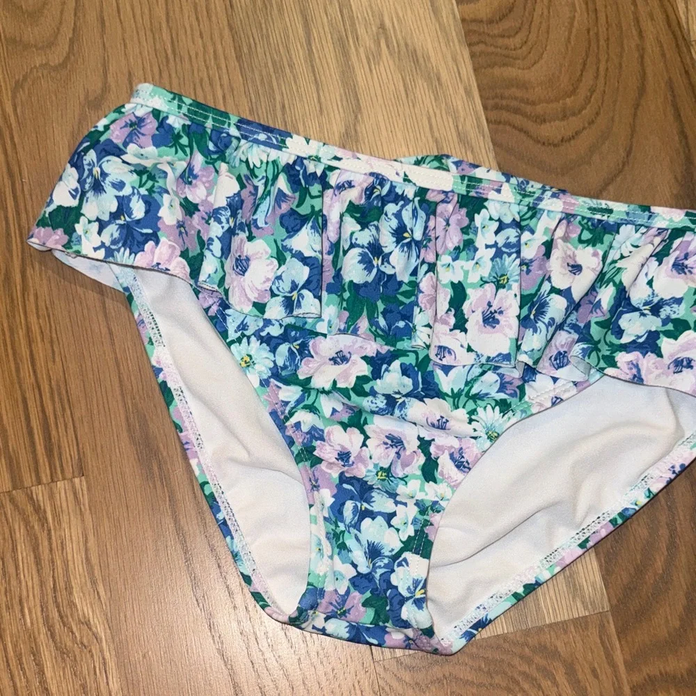 Janie and Jack Recycled Floral Rosette Bikini